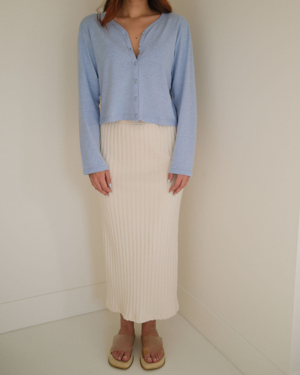 Casita Cardigan | Powder Blue