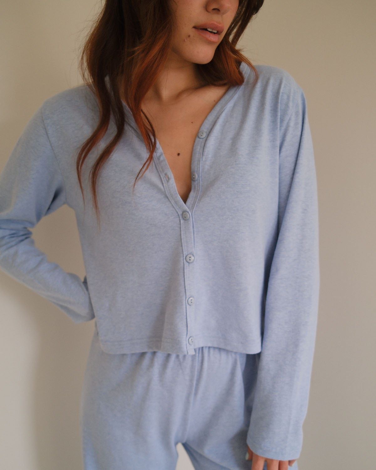 Casita Cardigan | Powder Blue
