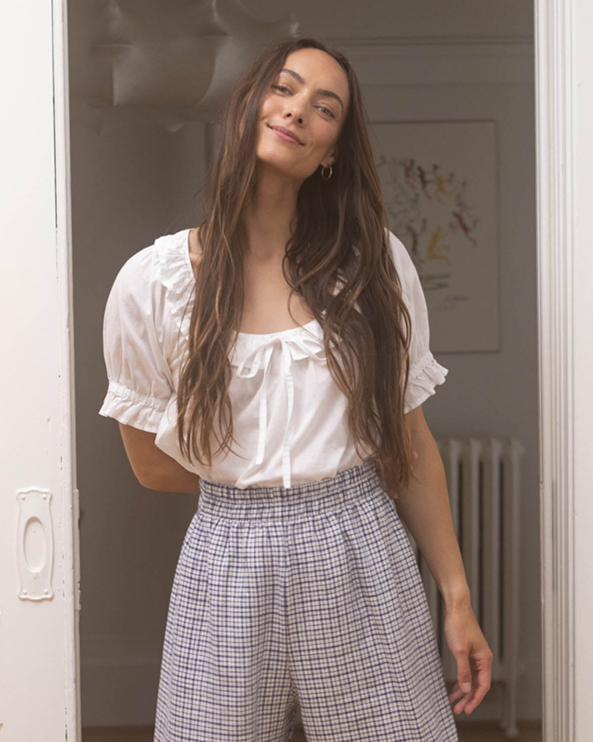 Doll Blouse | Crisp White