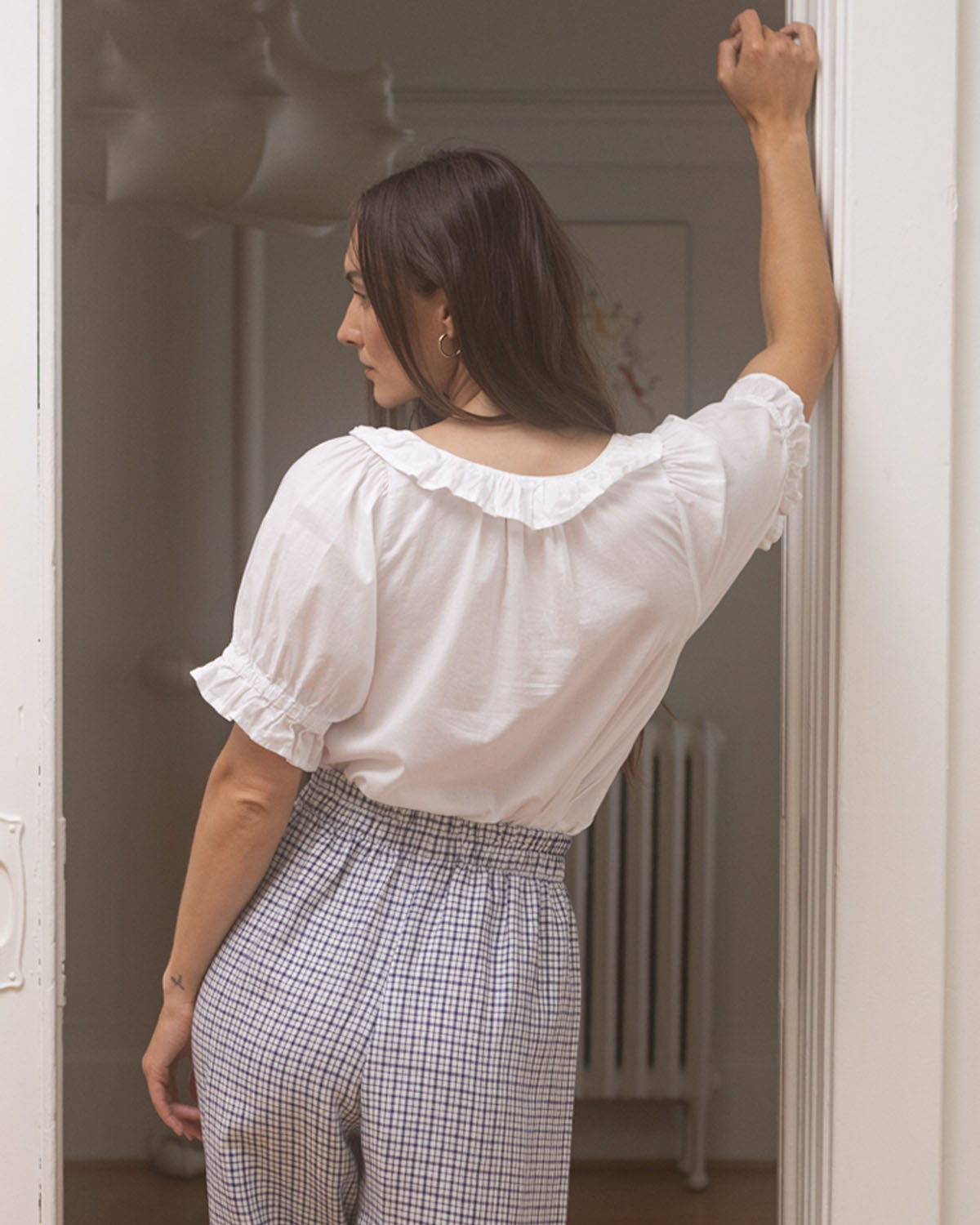 Doll Blouse | Crisp White