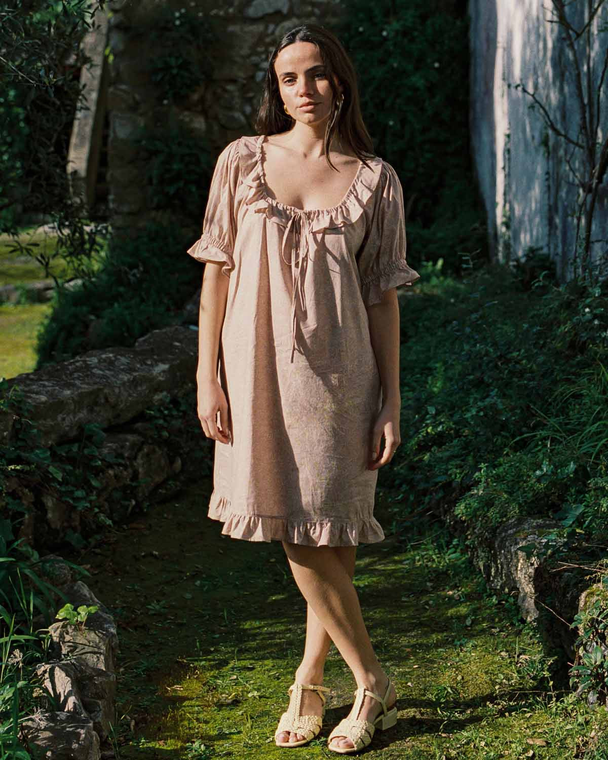 Doll Dress | Rose Tea