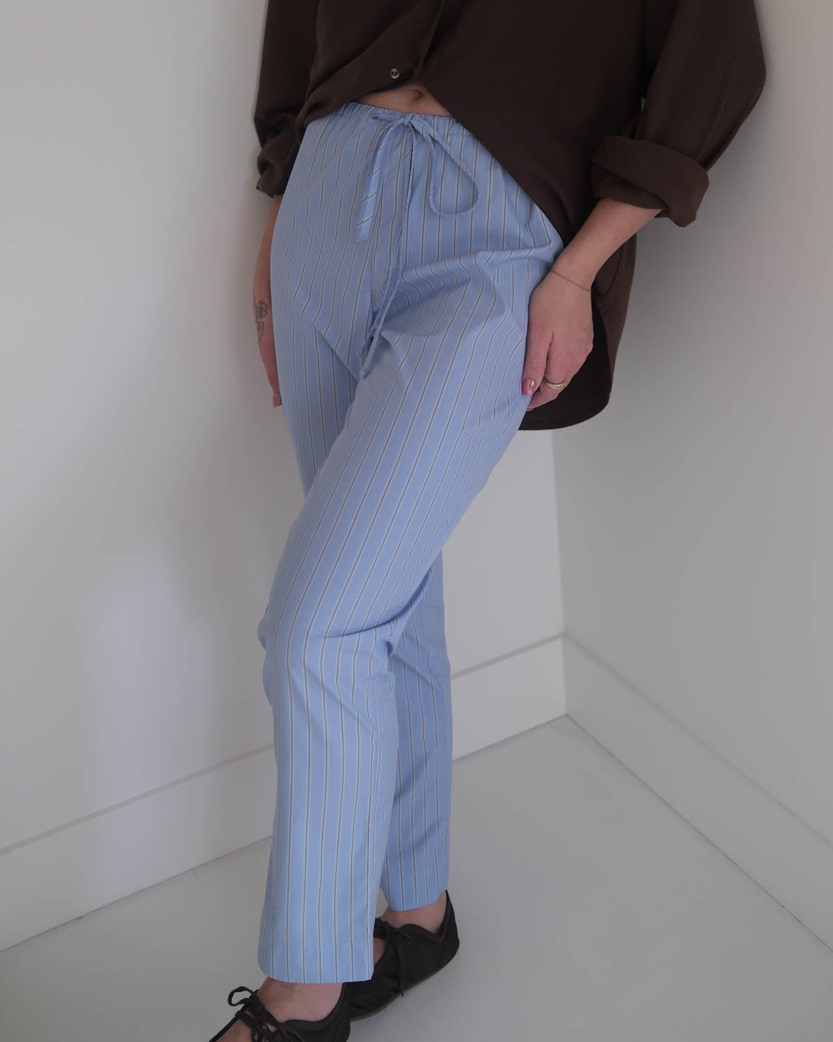 Easy Pants | "Not a PJ" Stripe