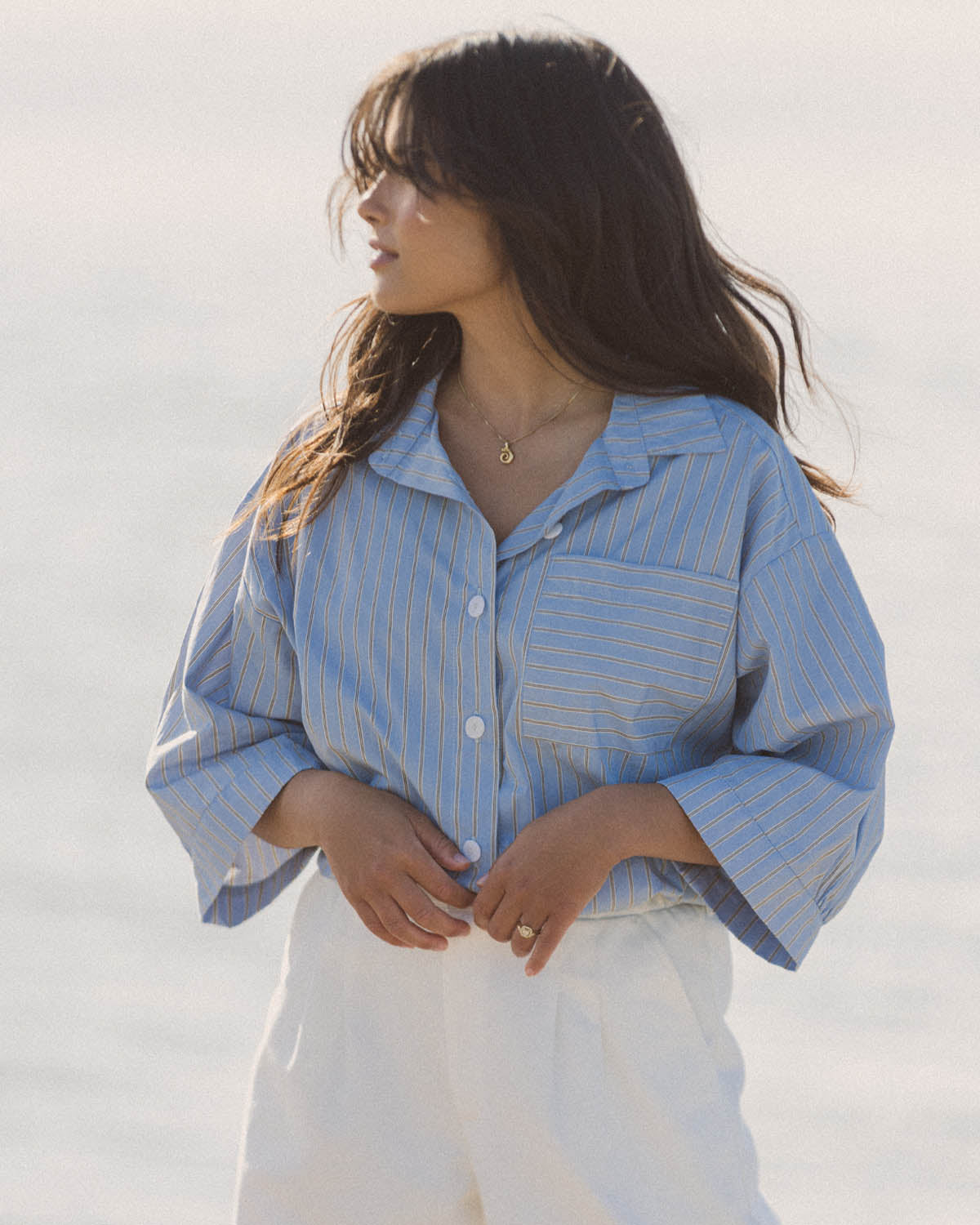 Haven Blouse | Editor's Stripe