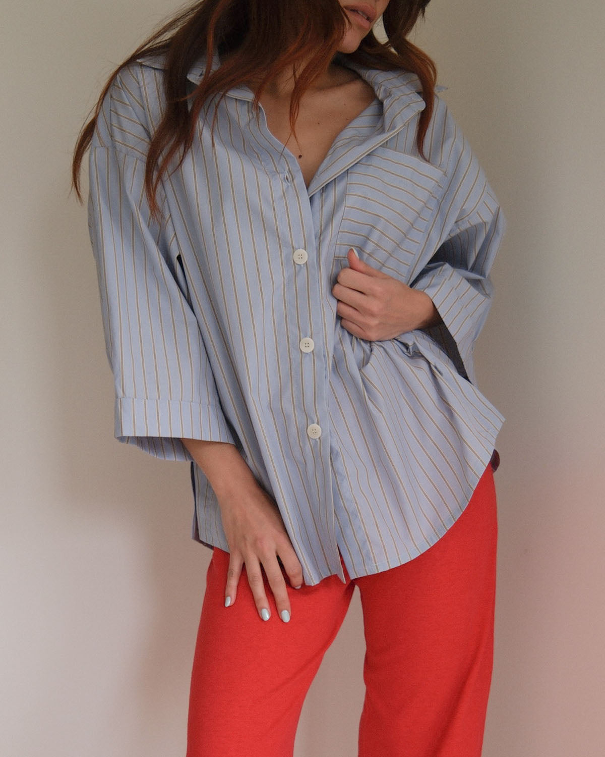 Haven Blouse | Editor's Stripe