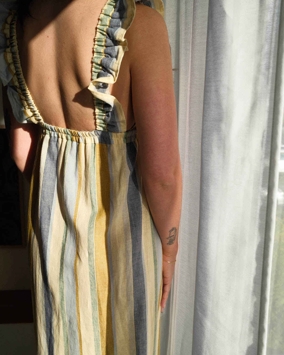 Milos Dress | Striped