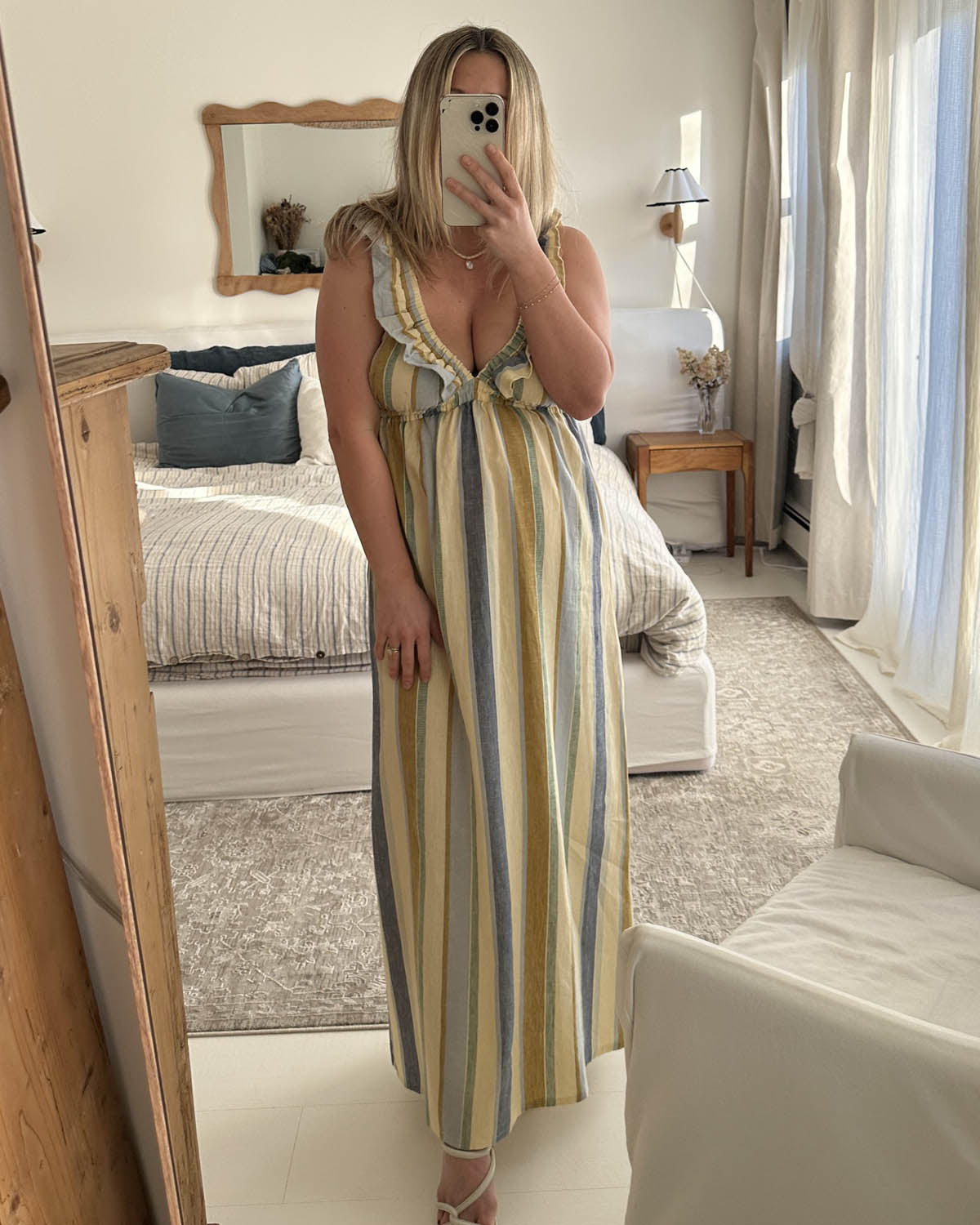 Milos Dress | Striped