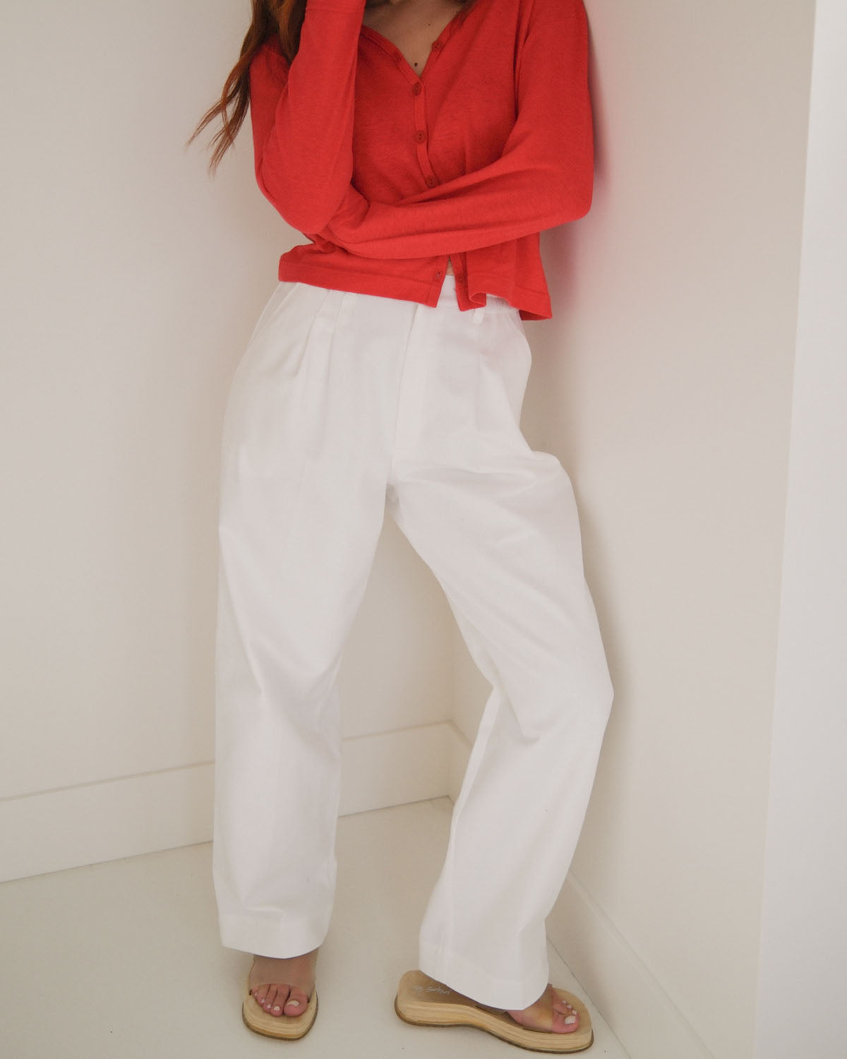 Thorne Trousers | White