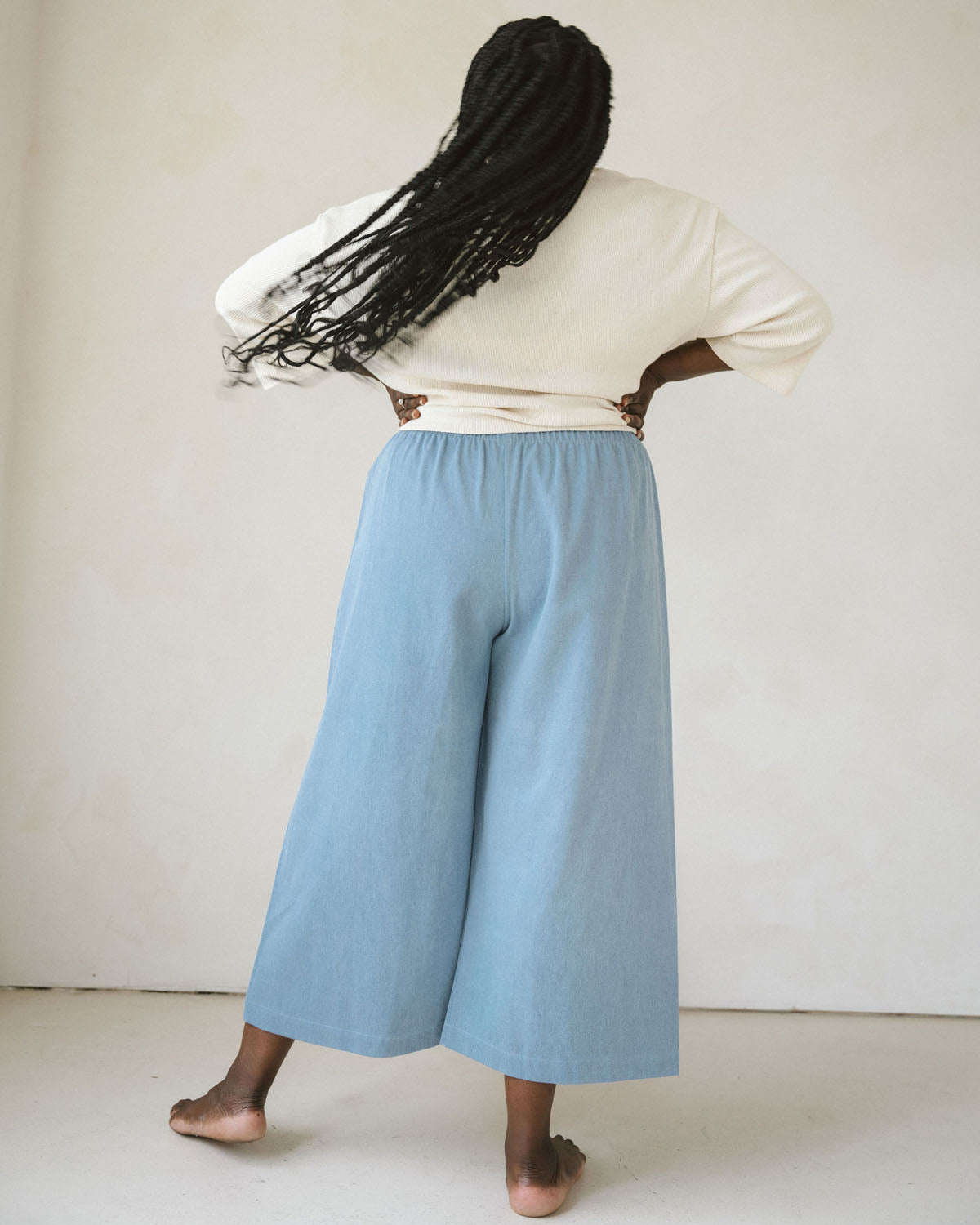 Aura Pants | Light Denim