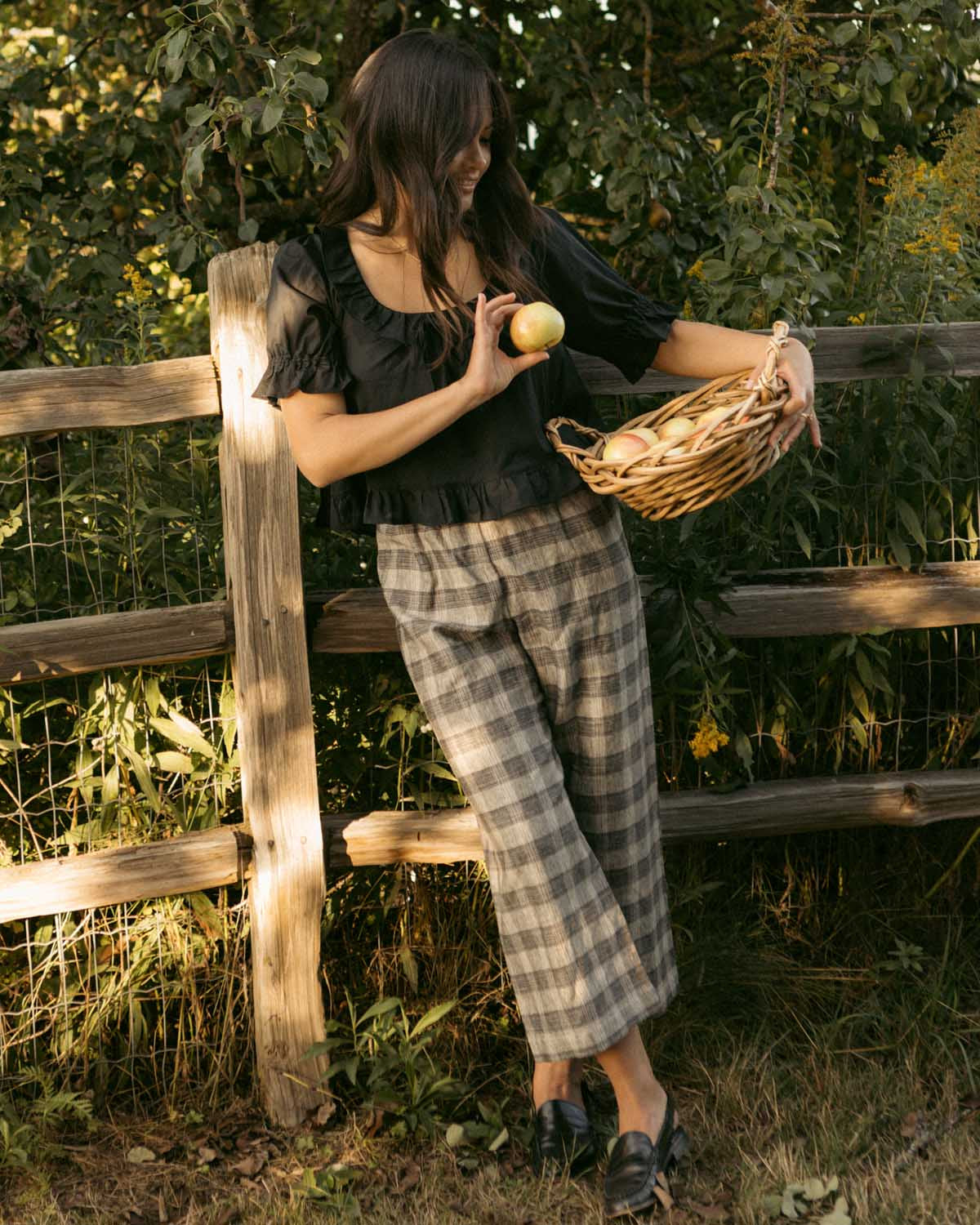Aura Pants | Moody Plaid