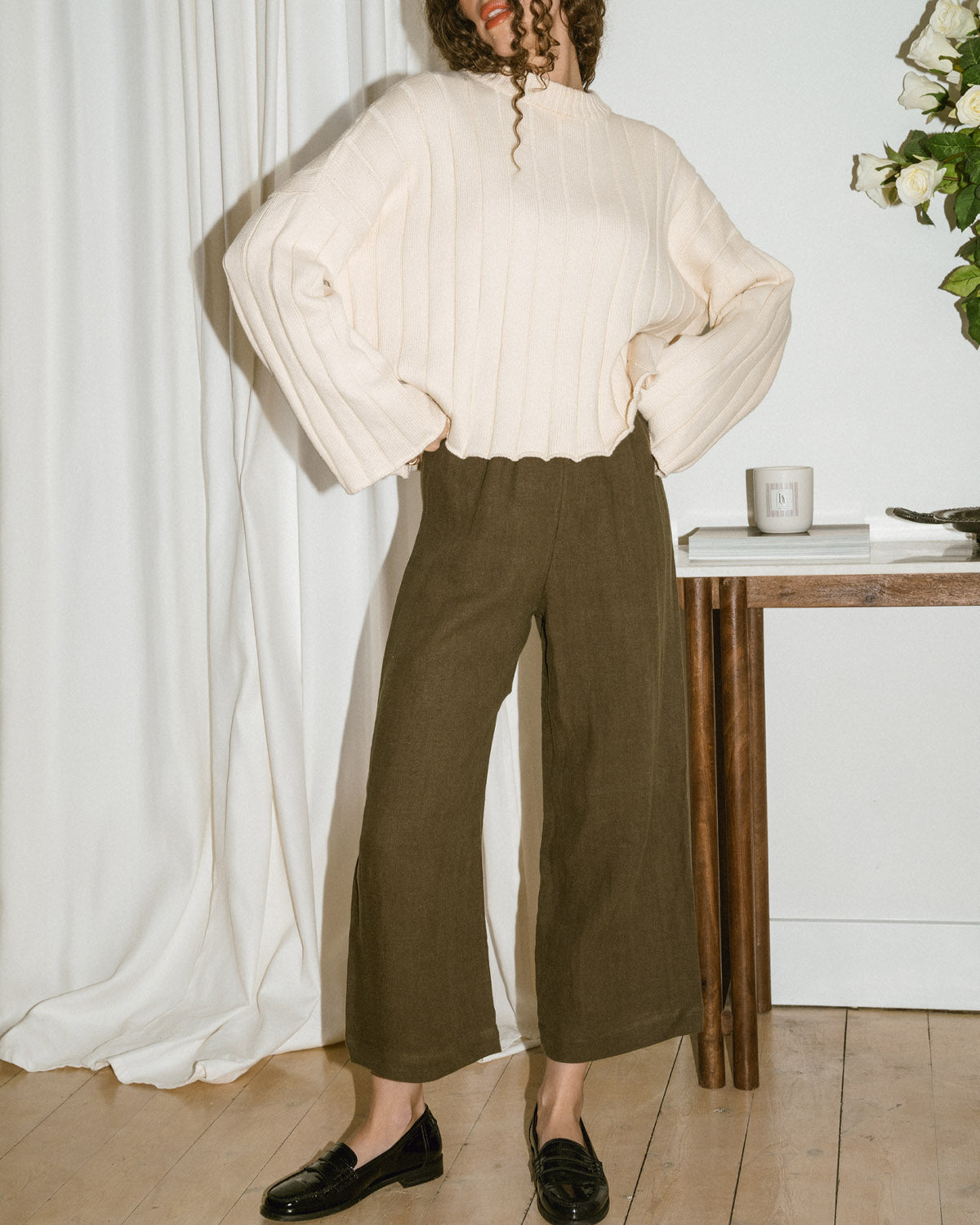 Aura Pants | Olive