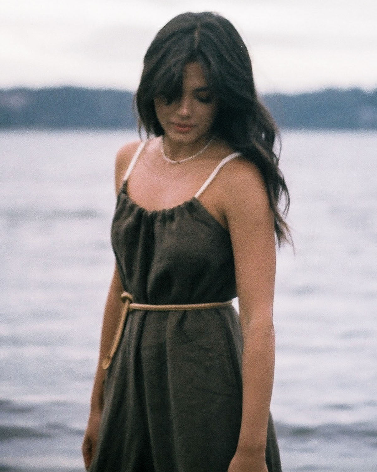 Breeze Jumpsuit | Olive Linen