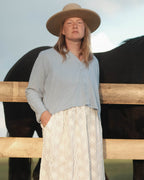 Casita Cardigan | Powder Blue