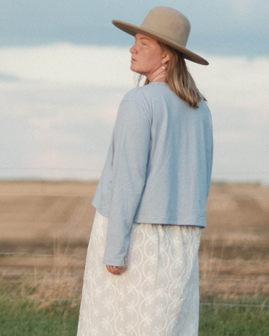 Casita Cardigan | Powder Blue