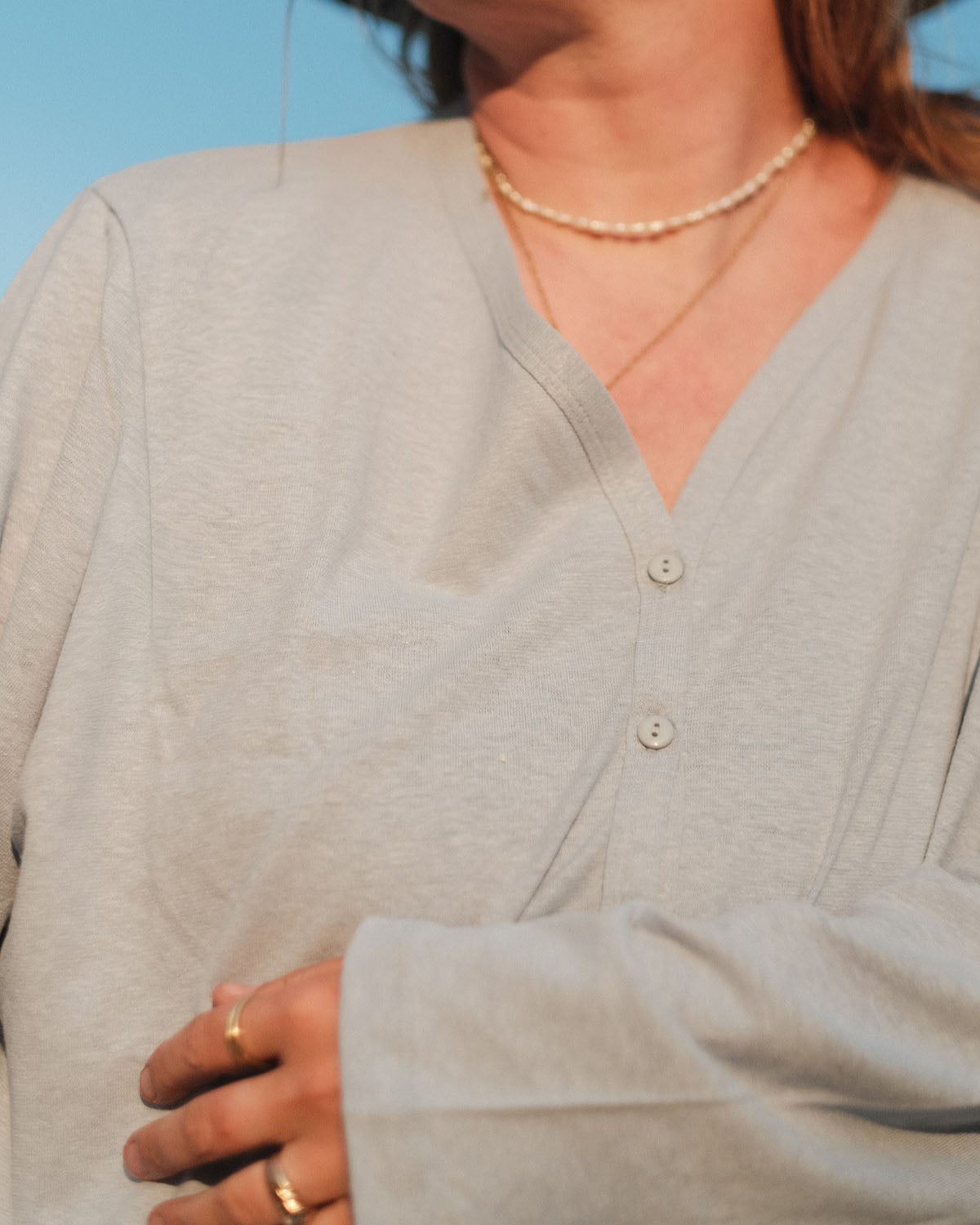 Casita Cardigan | Powder Blue