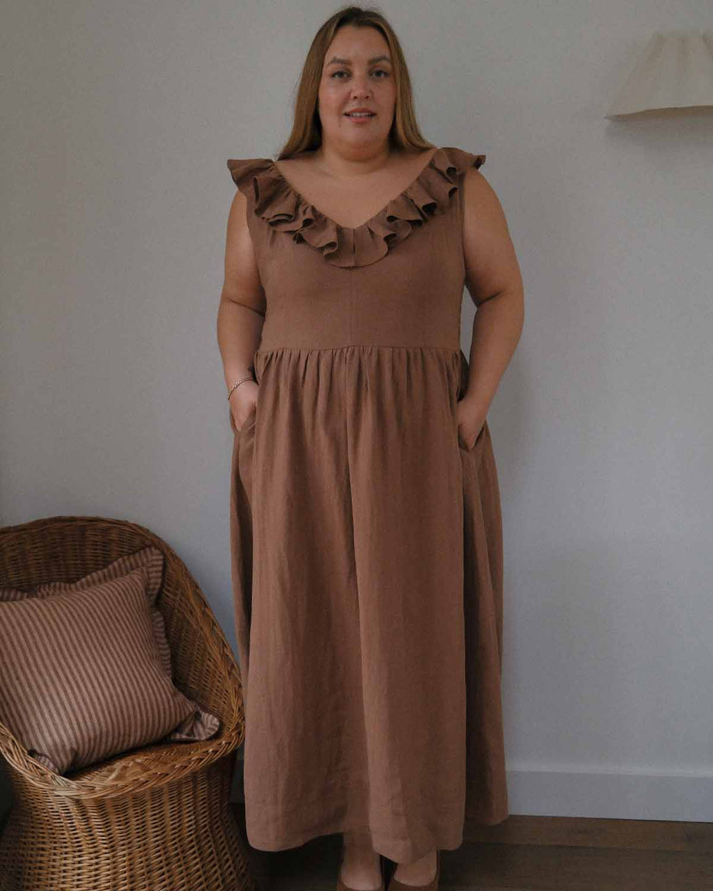 Céleste Dress | Chocolate