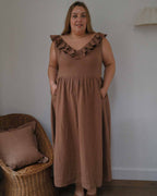 Céleste Dress | Chocolate