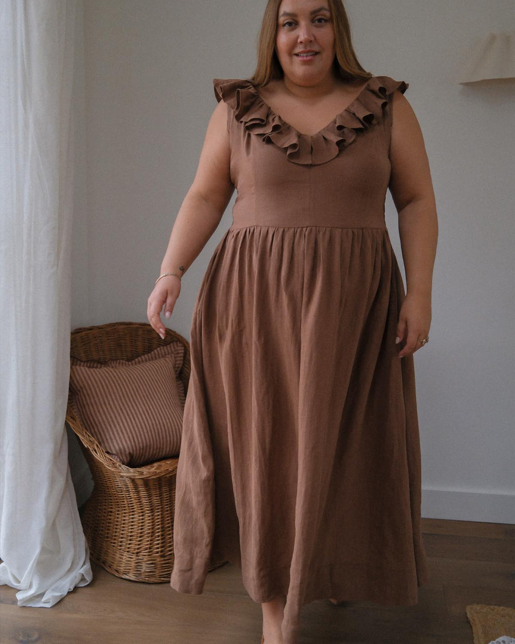 Céleste Dress | Chocolate