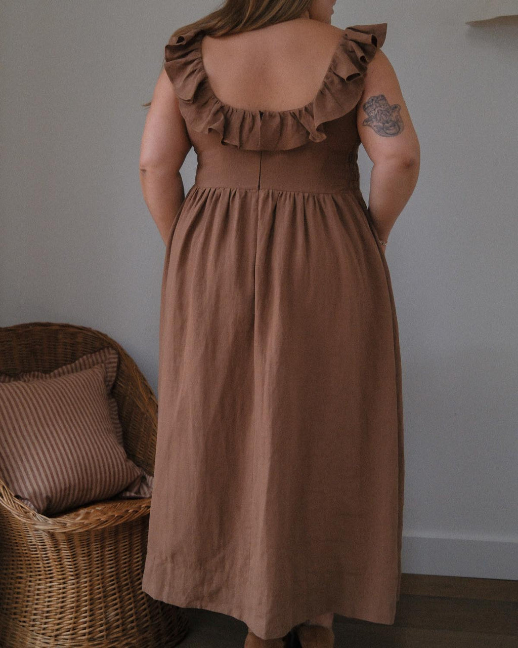 Céleste Dress | Chocolate