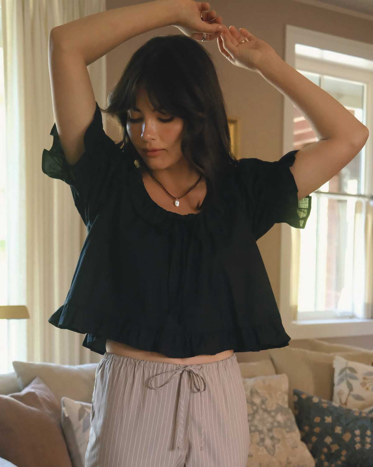Doll Blouse | Black