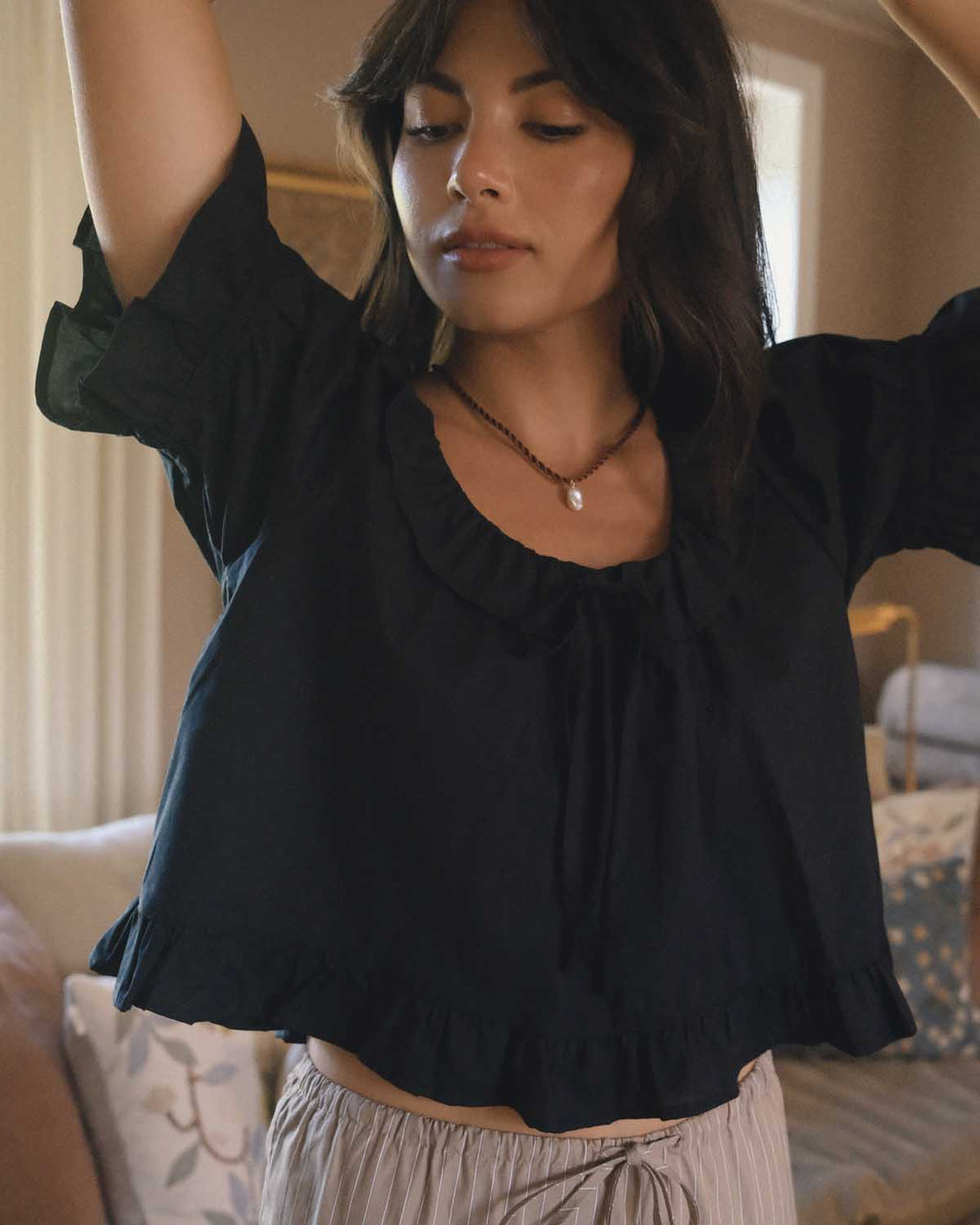 Doll Blouse | Black