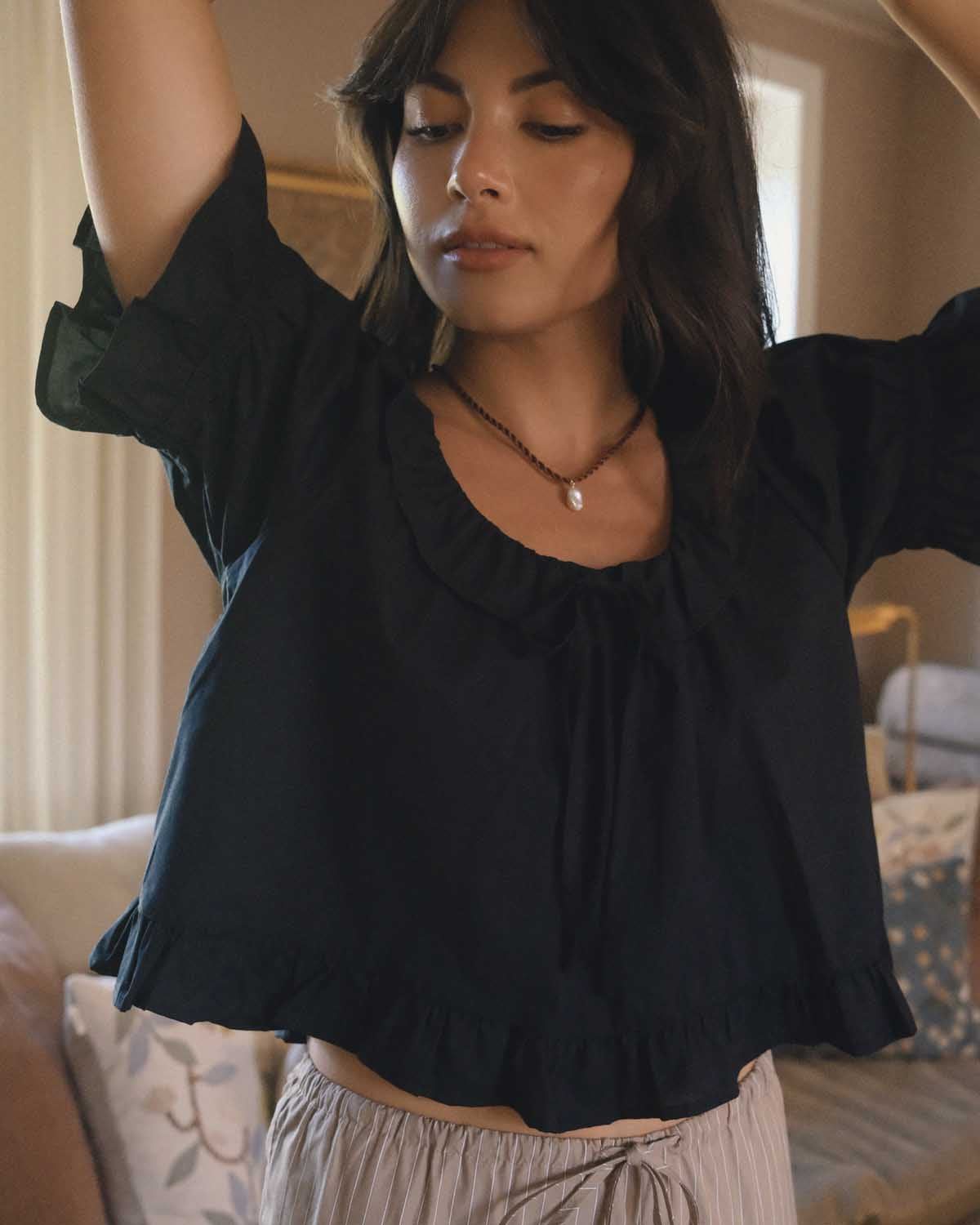 Doll Blouse | Black