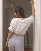 Doll Blouse | Crisp White