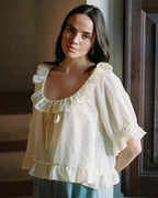 Doll Blouse | Lemon Check