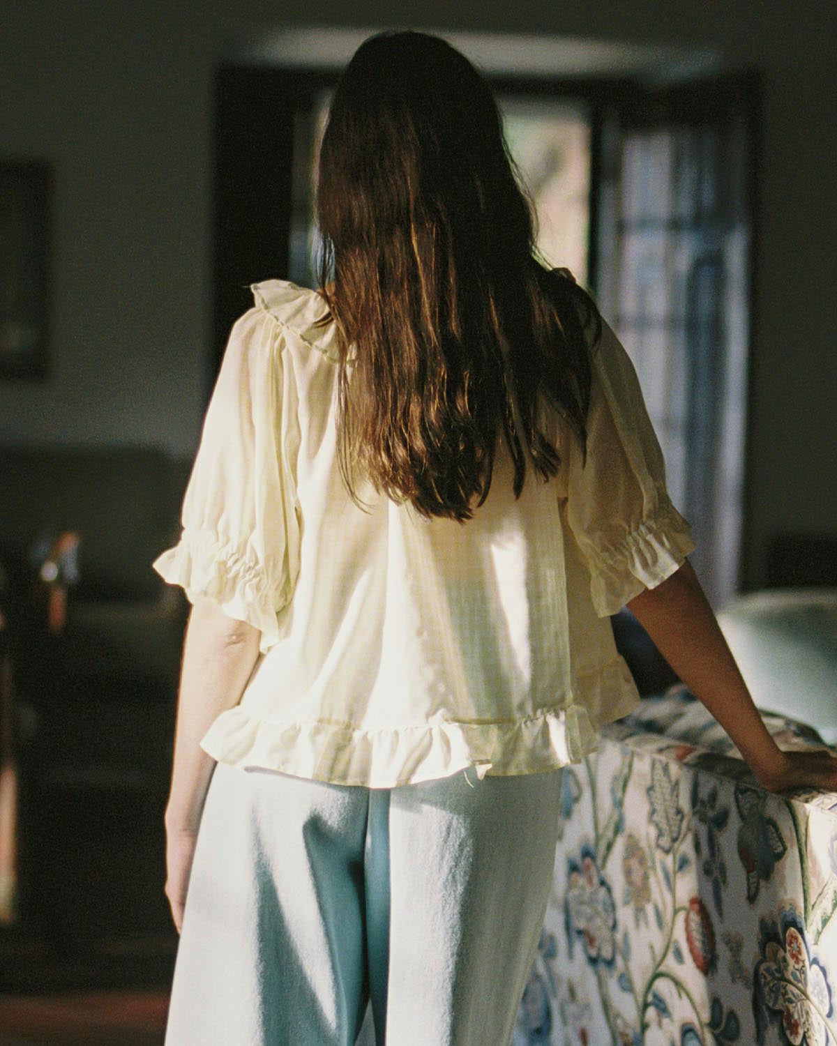 Doll Blouse | Lemon Check