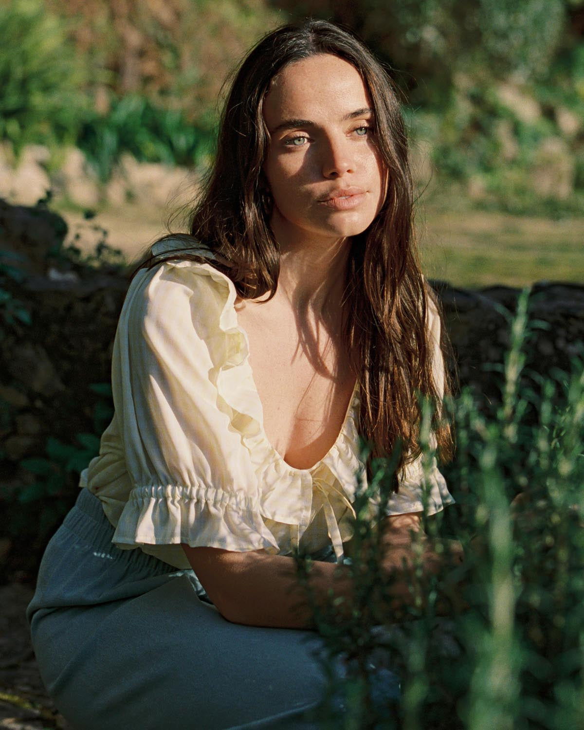 Doll Blouse | Lemon Check