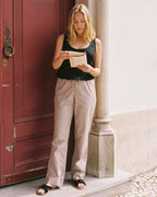 Easy Pants | Canvas Stripe