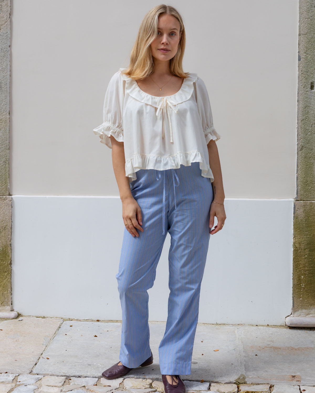 Easy Pants | "Not a PJ" Stripe