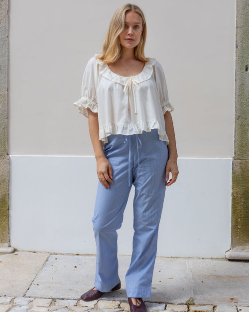 Easy Pants | "Not a PJ" Stripe
