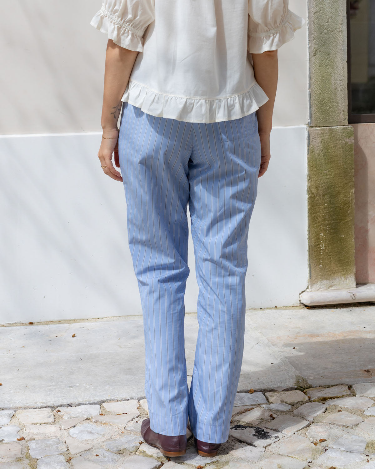 Easy Pants | "Not a PJ" Stripe