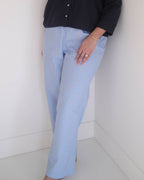 Last Chance | Easy Pants | "Not a PJ" Stripe | L
