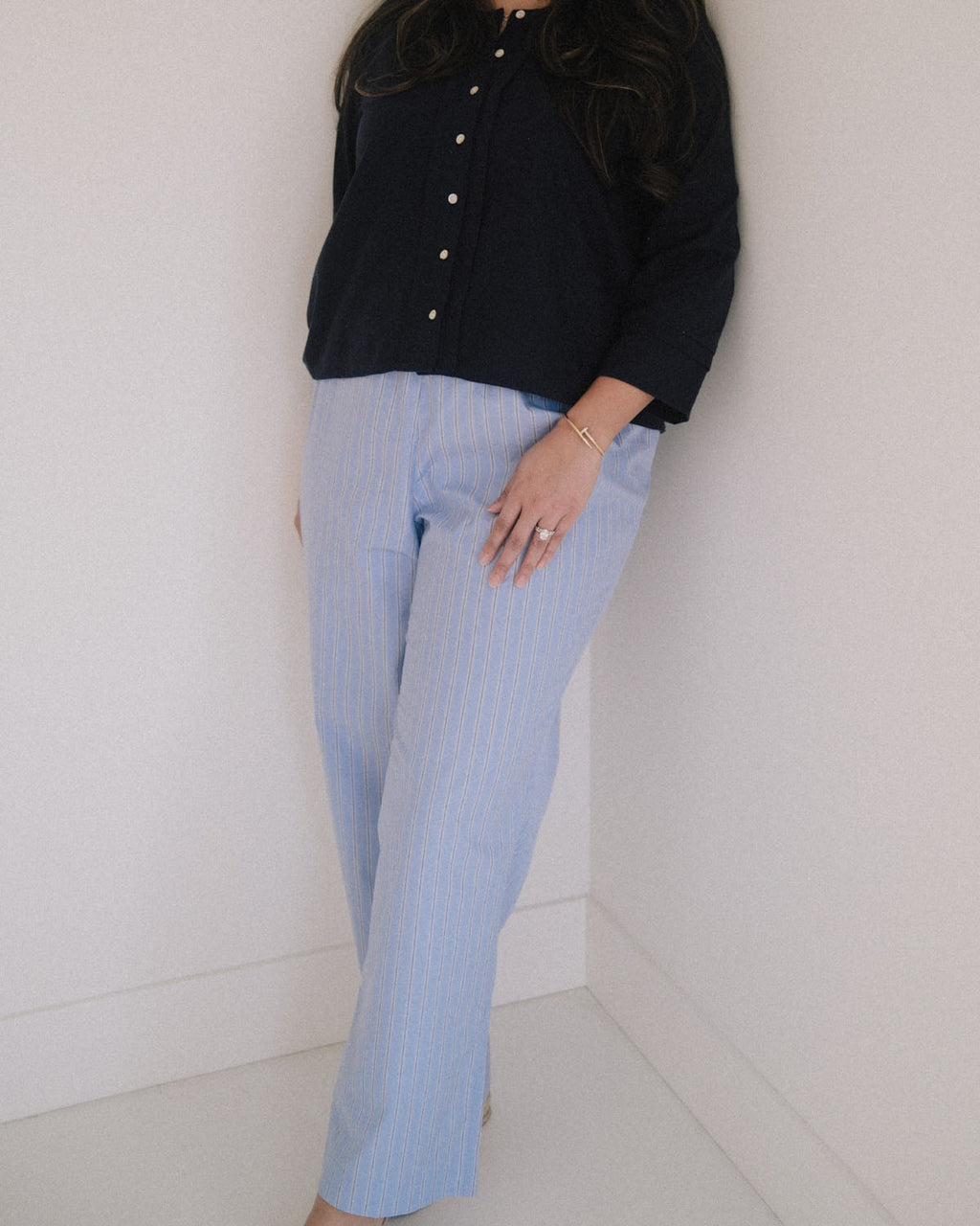 Sample | Easy Pants | "Not a PJ" Stripe | XL