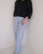 Sample | Easy Pants | "Not a PJ" Stripe | XL