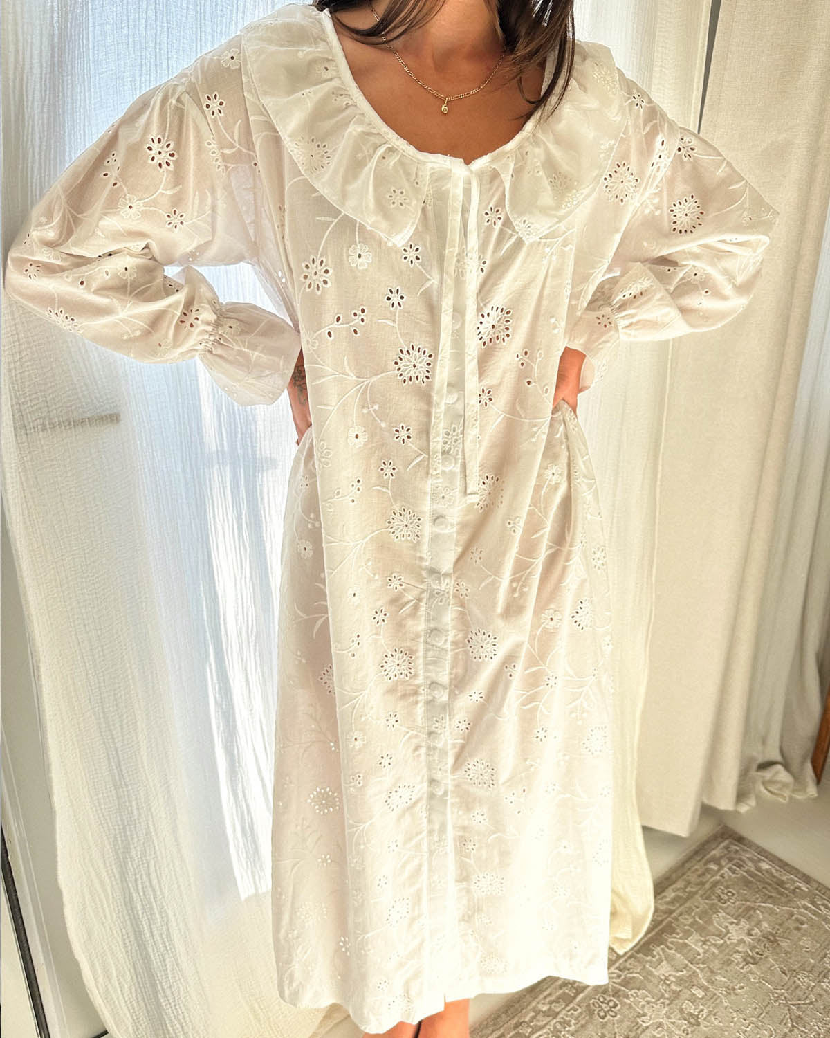 Étoile Nightgown | Moon Broderie