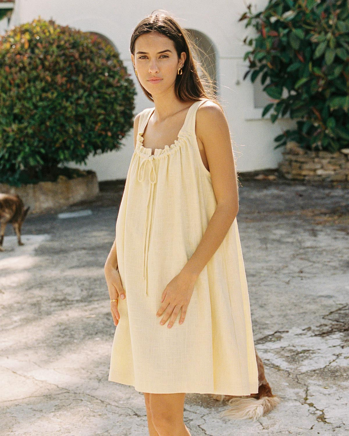 Last Chance | Gigi Dress | Butter Yellow | 2X/3X