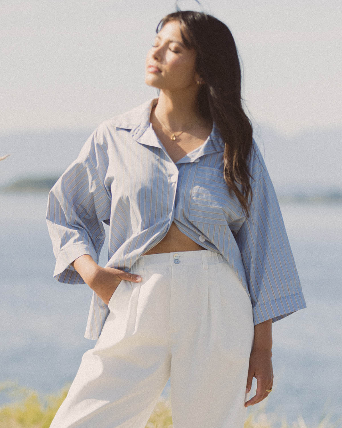 Haven Blouse | Editor's Stripe