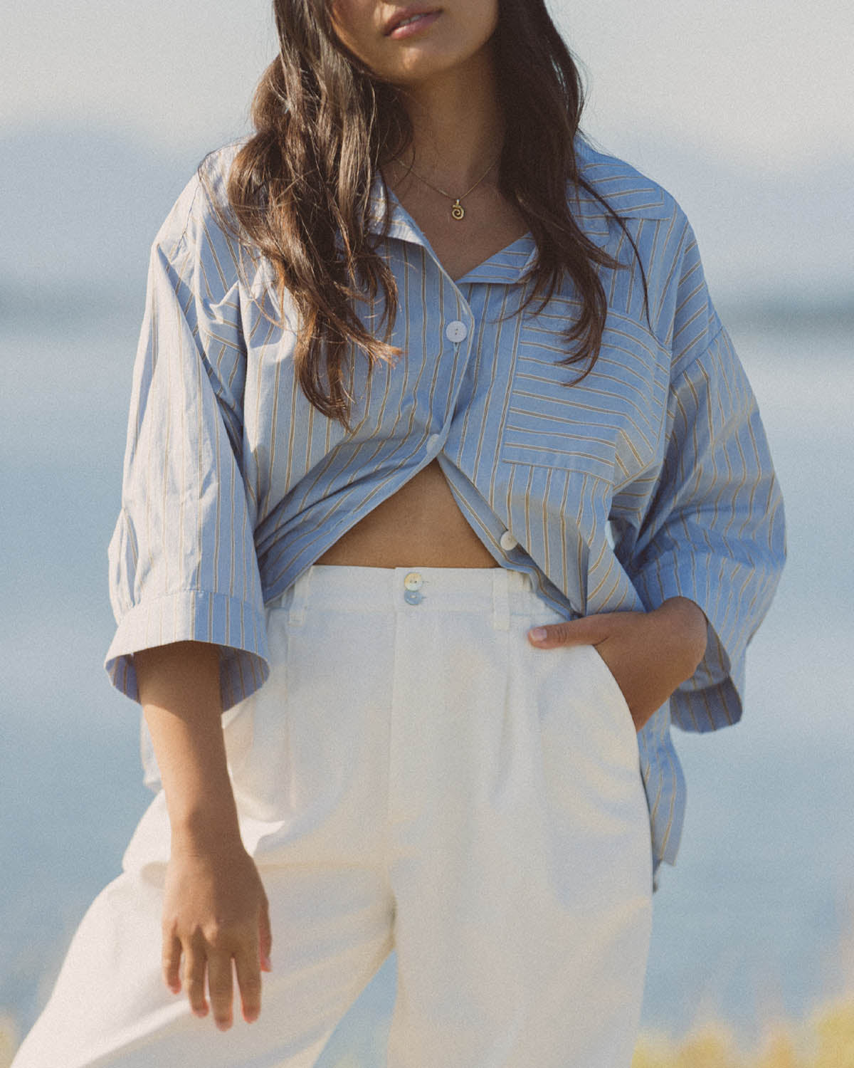 Haven Blouse | Editor's Stripe