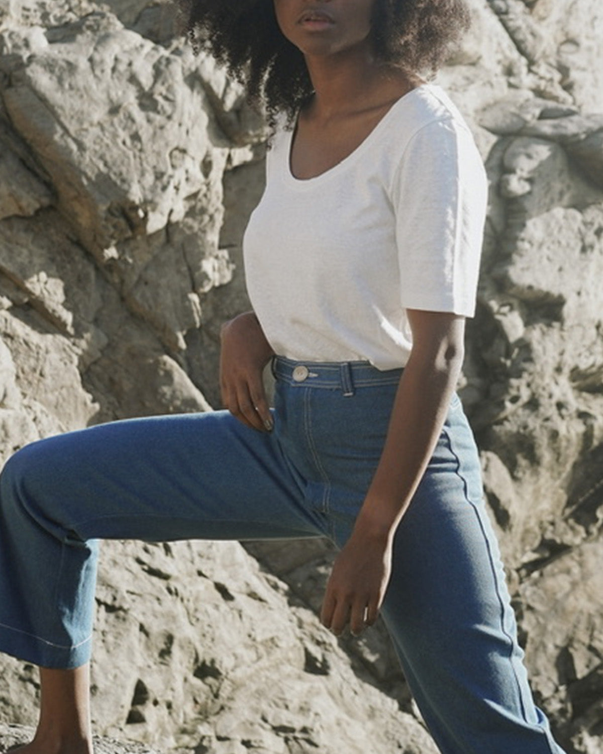 hj tee | Ivory