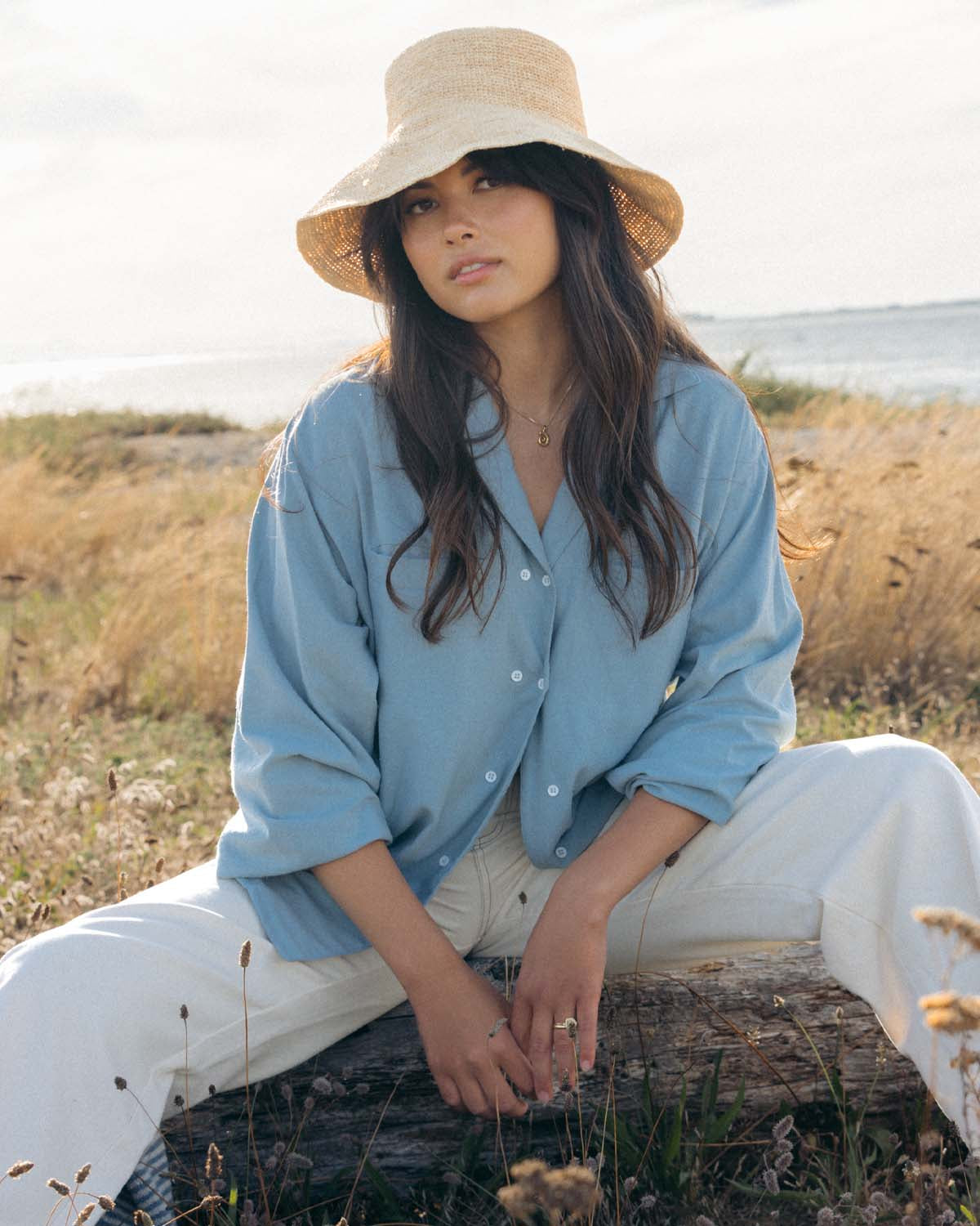 House Blouse | Sky