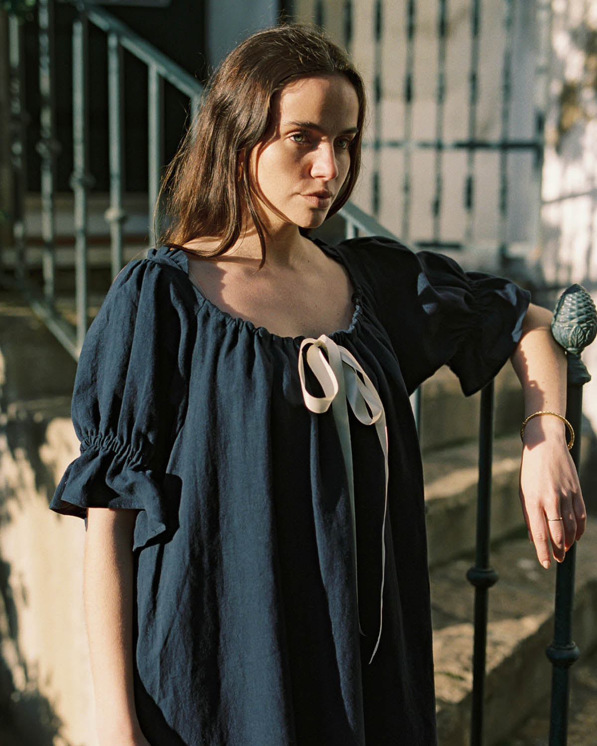 Juliette Dress | Navy