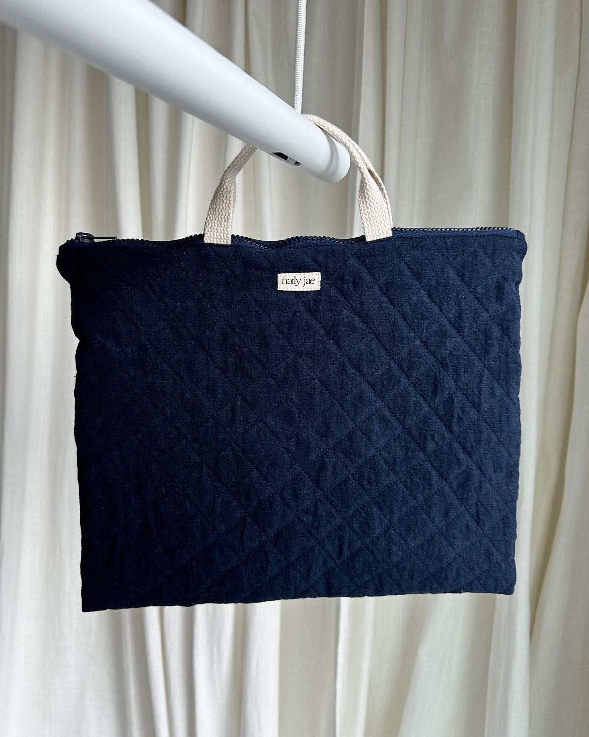 Quilted Case | Navy