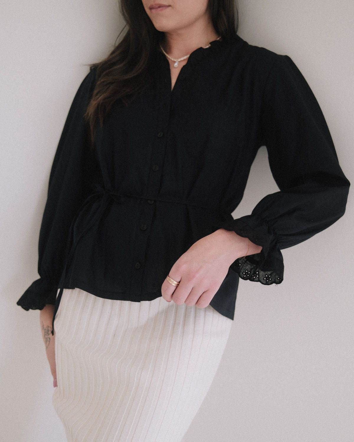Le Chemisier Blouse | Black