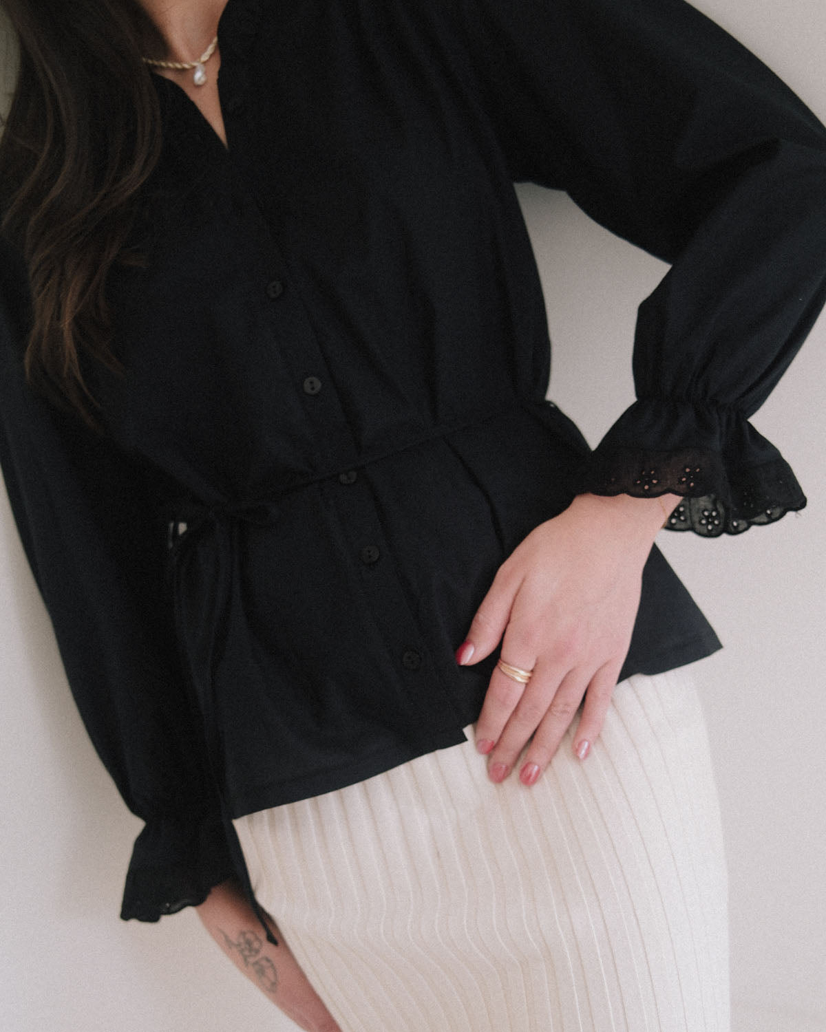 Le Chemisier Blouse | Black