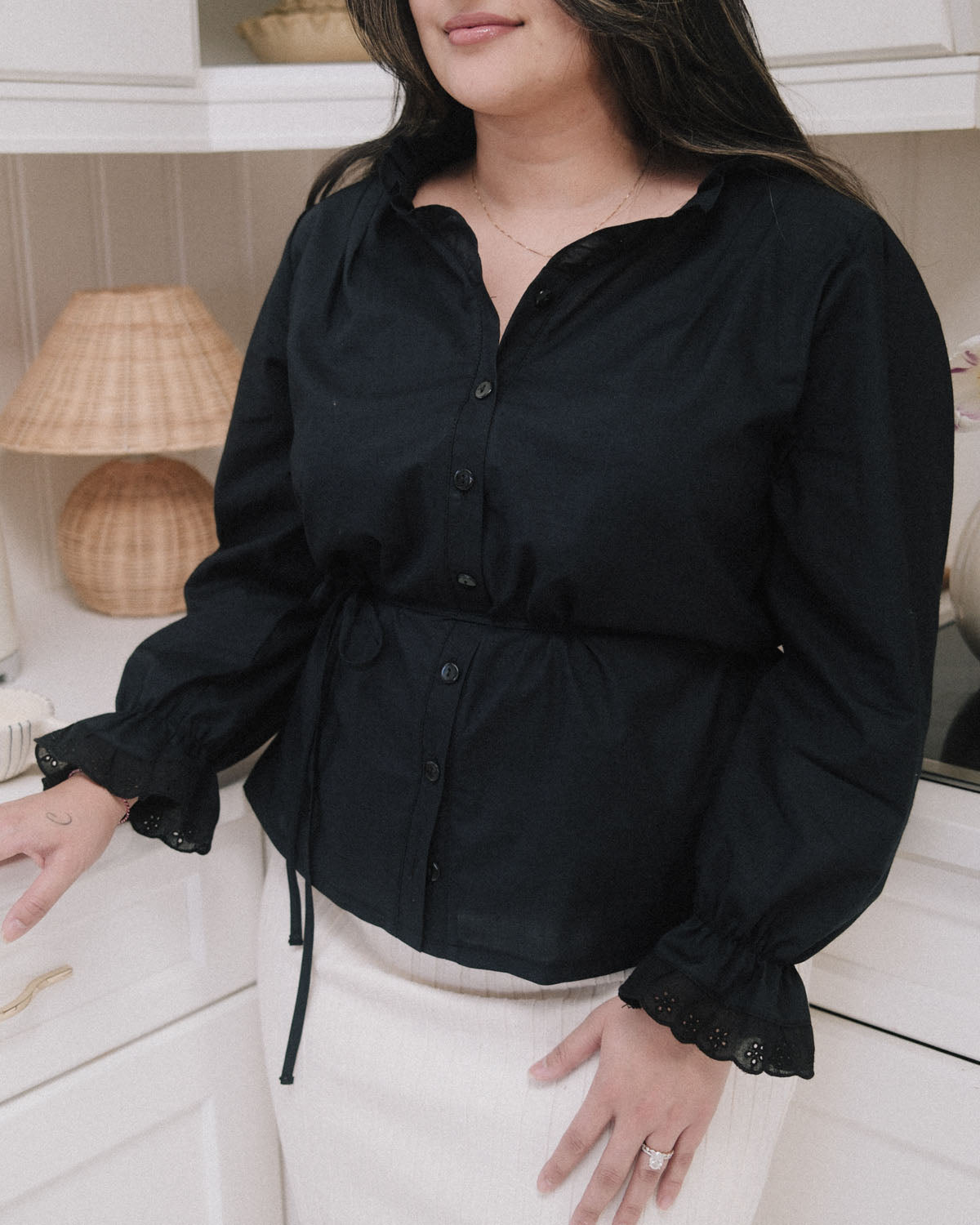 Le Chemisier Blouse | Black