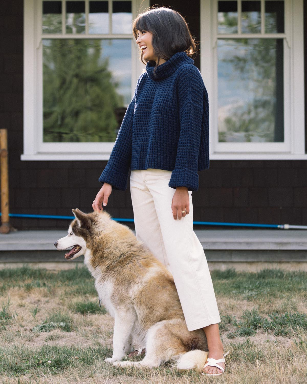 Les Alpes Sweater | Navy