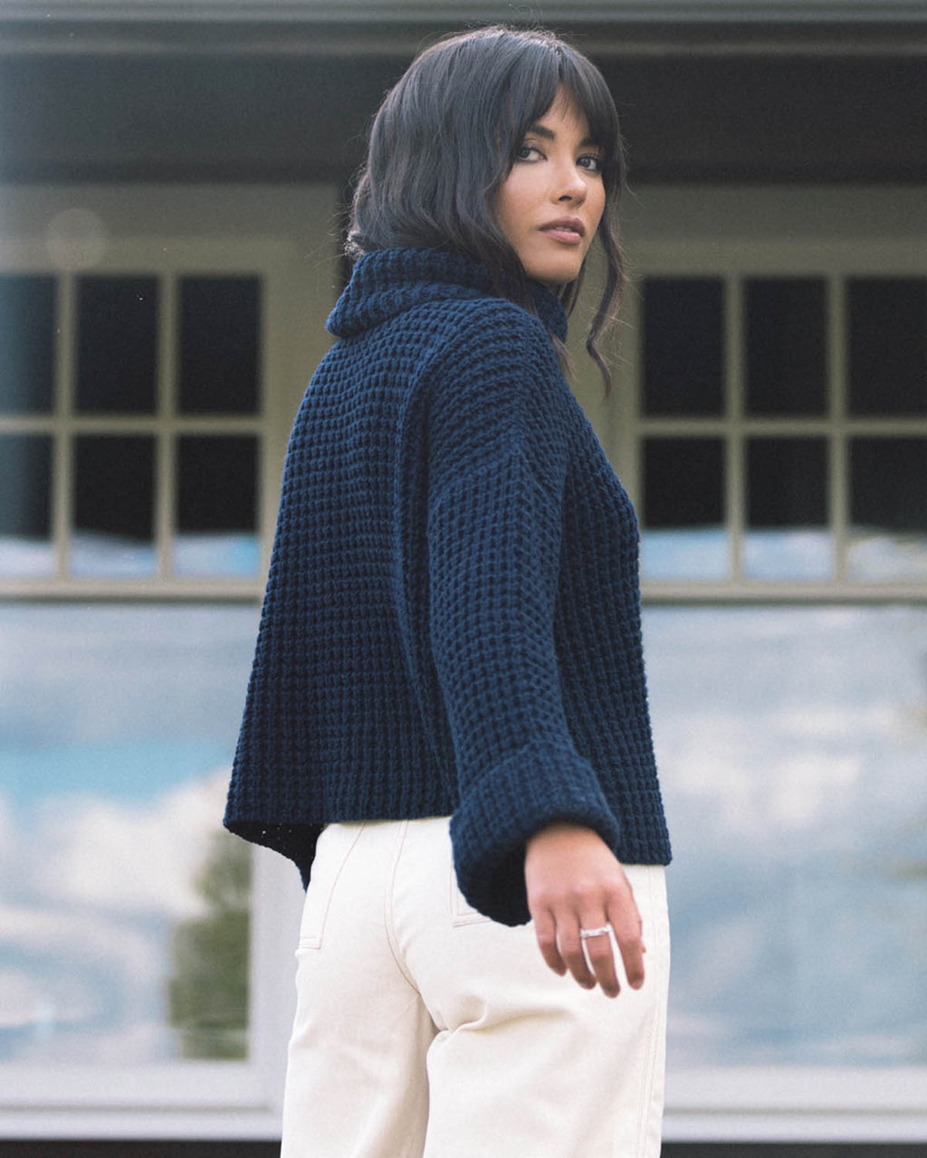 Les Alpes Sweater | Navy
