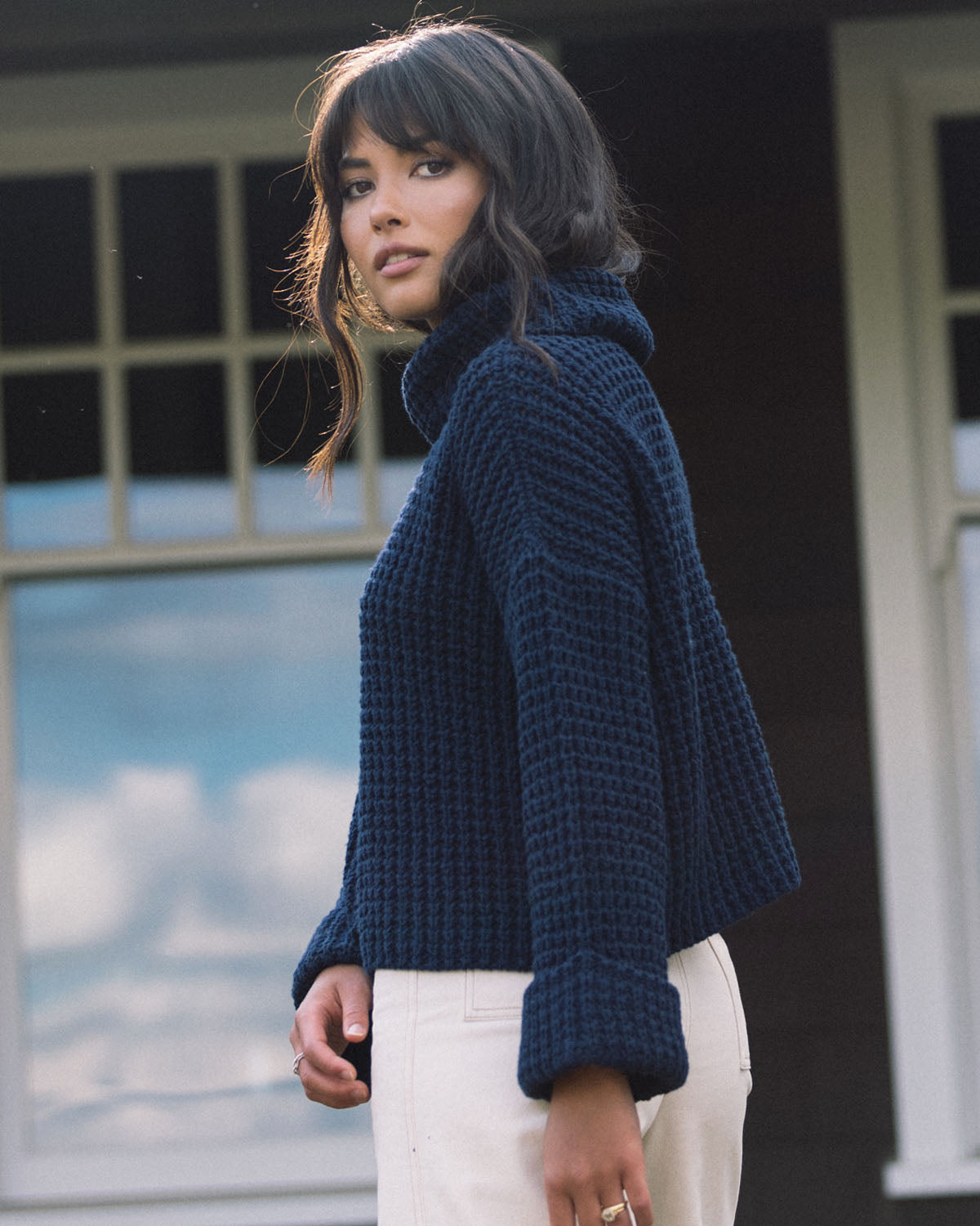 Les Alpes Sweater | Navy